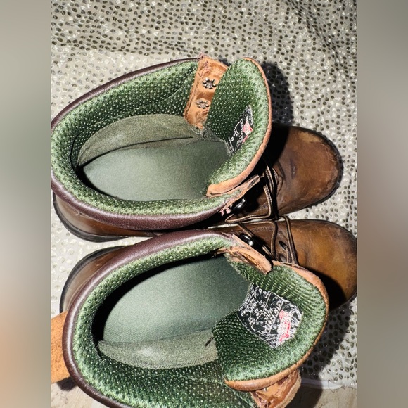 RED Ging Men's Brown Leather Boots - Picture 5 of 6